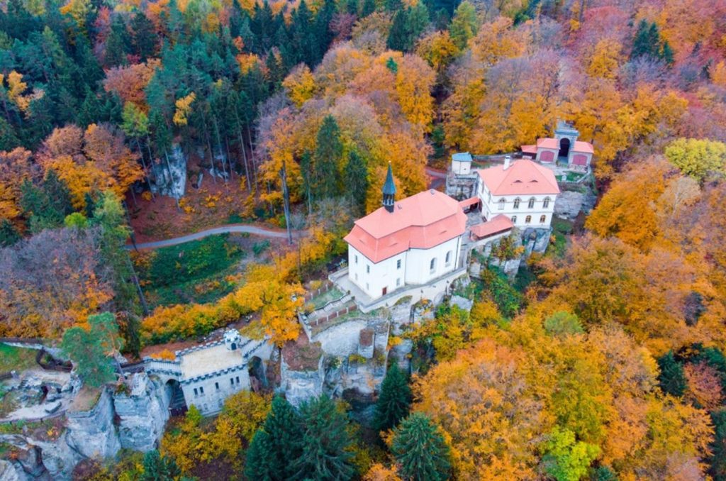 Vladštejn castle in Bohemian Paradise