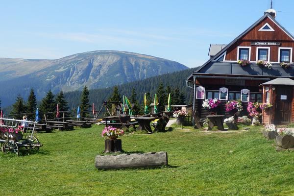 Czech highest mountain Sněžka